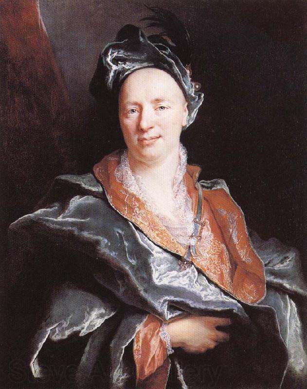 Nicolas de Largilliere Portrait of Jean Baptiste Rousseau 1710 Norge oil painting art